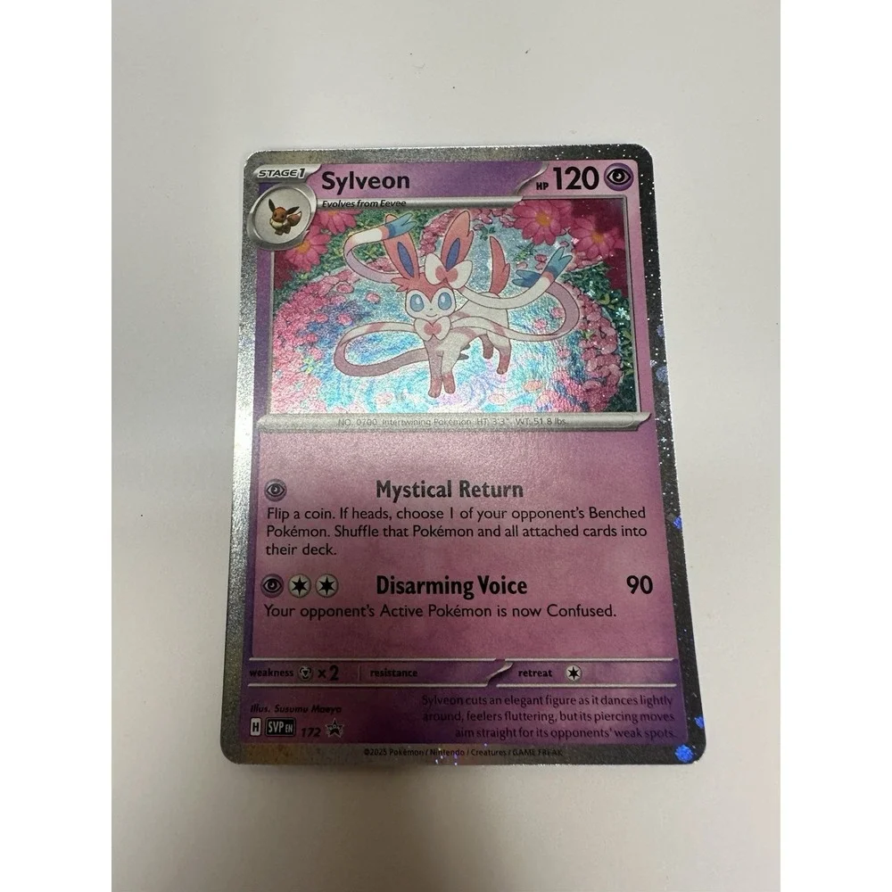 Sylveon 172 FART SWIRL 🌀 Cosmos Holo‎ Sv: Scarlet & Violet Promo Cards Holo NM